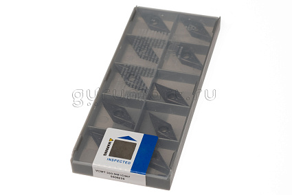 картинка Пластина токарная VCMT 160402-SM IC907 от магазина Гурумарт