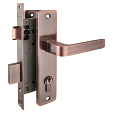 Замок врезной АЛЛЮР 126/1 AC СТ.МЕДЬ от интнрнет-магазина Замки-НТ