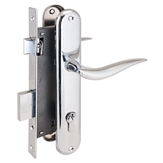 Замок врезной АЛЛЮР 0205 CP ХРОМ от интнрнет-магазина Замки-НТ