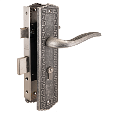 Замок врезной АЛЛЮР АРТ ЗВ4-70.06 AS СОСТАРЕННОЕ СЕРЕБРО от интнрнет-магазина Замки-НТ