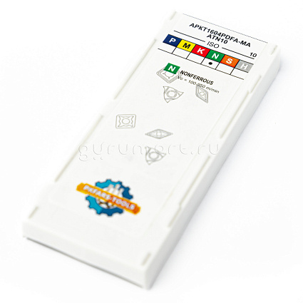 картинка Фрезерная пластина APКT1604PDFA-MA ATN 10 от магазина Гурумарт