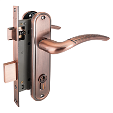 Замок врезной АЛЛЮР 132/1 AC СТ.МЕДЬ от интнрнет-магазина Замки-НТ