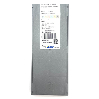 картинка Пластина фрезерная TPKN 2204PDTR-42 IC950 от магазина Гурумарт