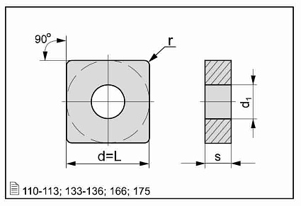 картинка Токарная пластина SNMG 190616 PR TC33PT-P от магазина Гурумарт