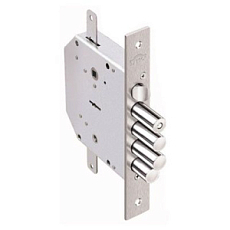 Замок врезной ЭЛЬБОР 1.06.43.5.5 ГРАНИТ ПРАВЫЙ ЗАДВ С/Т Б/О от интнрнет-магазина Замки-НТ