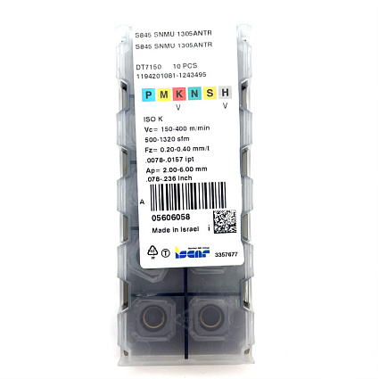 картинка Пластина фрезерная S845 SNMU 1305ANTR DT7150 от магазина Гурумарт