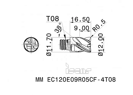 картинка MM EC120E09R05CF-4T08 IC908 от магазина Гурумарт