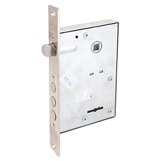 Замок врезной ЭЛЬБОР 1.04.27.5.1 КРЕМЕНЬ НИКЕЛЬ Б/О, М/О 85ММ от интнрнет-магазина Замки-НТ