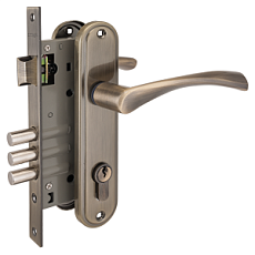 Замок врезной АЛЛЮР 103/3 AB СТ.БРОНЗА от интнрнет-магазина Замки-НТ