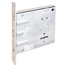 Замок врезной ЭЛЬБОР 1.04.03.5.5 КРЕМЕНЬ 5КЛ ЦИНК Б/О от интнрнет-магазина Замки-НТ