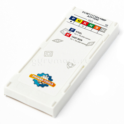 картинка Токарная пластина DCMT11T304-HMP ATP1040 от магазина Гурумарт