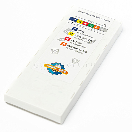 картинка Токарная пластина SNMG150612-PR UNG ATP1040 от магазина Гурумарт