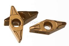 картинка Пластина токарная VBMT 16 04 12-MF 2015 магазин Гурумарт являющийся официальным дистрибьютором в России 