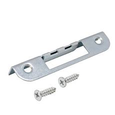 Ответная планка АЛЛЮР 068 ZP ХРОМ ДЛЯ ФИНСКИХ ДВЕРЕЙ от интнрнет-магазина Замки-НТ