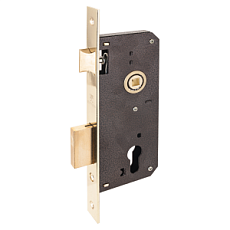 Замок врезной АЛЛЮР 9045 B GP БЕЗ Ц/М от интнрнет-магазина Замки-НТ