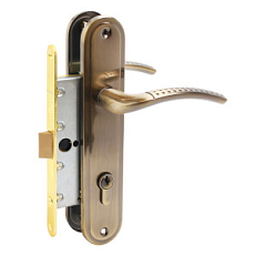 Замок врезной АЛЛЮР ЗВ 7-132/85 AB СТ. БРОНЗА от интнрнет-магазина Замки-НТ