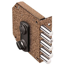 Замок накладной ЭЛЬБОР 1.05.61.5.5 БАЗАЛЬТ ЗАДВ Б/О от интернет площадки Гурумарт  